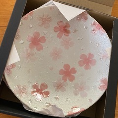 美濃焼　直径約22cm プレート　2枚セット箱入