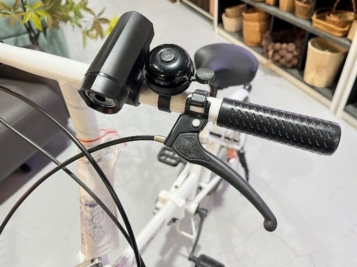 折りたたみ自転車 ホワイト EMBARKATION SHIMANO 