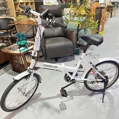 折りたたみ自転車 ホワイト EMBARKATION SHIMANO 
