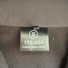 エスディ ESDY ダブルジップジャケット S 黒系 ブラック 裏起毛 ポケット 収納フードの画像