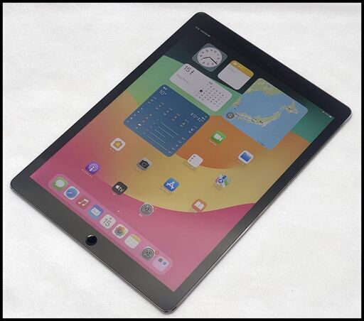 デモ機 iPad Pro 12.9インチ 第2世代 64GB Wi-Fi+Cellular スペースグレイ 3D126J/A A1671 (au 〇判定)