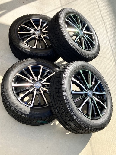 205/55/16 ブリヂストンBLIZAAK  VRX 4本　アルミホイール付き