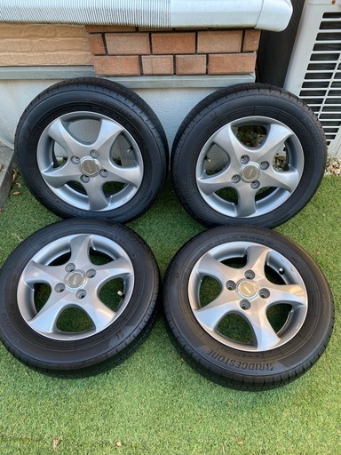 【取り引き中】155/65R13タイヤホイールセット