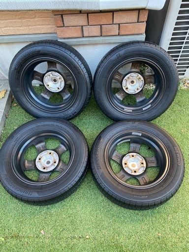 【取り引き中】155/65R13タイヤホイールセット