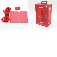 X2 H Wireless Red Edition ワイヤレス ゲーミングマウス 無線 5ボタン Pulsar パルサー PX2H23 ゲーム周辺機器 【コンプオフ金沢野々市店】の画像