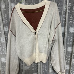 リバーシブルカーディガン　179wgの画像