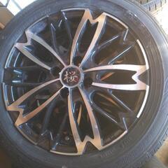 【結構綺麗な】和道桜五部咲き＆185/60R15 アルミタイヤの...