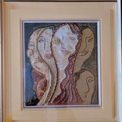 下手くそ作品集　額入り陶板壁掛け　投稿漏れ分の画像