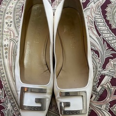 GUCCI ミッドヒール　パンプス　Gマーク m