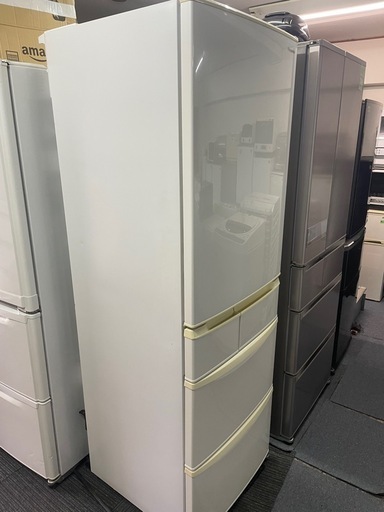 北九州市内配送設置無料　保証付き パナソニック Panasonic 冷蔵庫(426L・右開き）5ドア ハーモニーホワイト NR-ETR