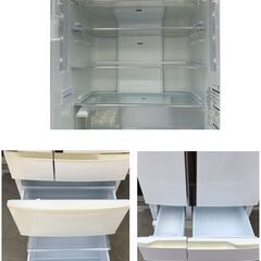 145 Panasonic パナソニック 455L 冷凍冷蔵庫 NR-FVF460-W 6ドア