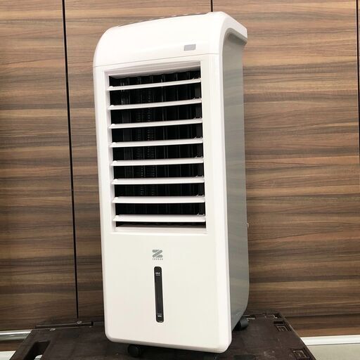 ゼンケン★ヒート\u0026クール スリム温冷風扇 ZHC-1200 送風 涼風 温風 加湿 オールシーズン 中古