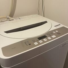 SHARP 洗濯機 4.5L  2018年製