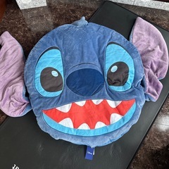 【未使用】Disney スティッチ 入れるフロアクッション