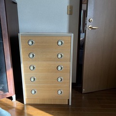 5段ミニたんすの画像