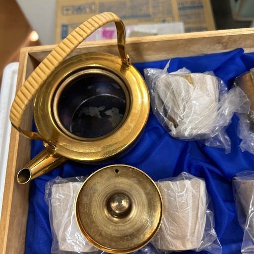 金メッキ　黄銅製