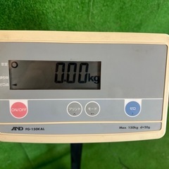 A＆D デジタル台はかり ポール有り FG-150KAL （秤量：150kg）の画像