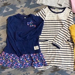 110サイズ女の子服6点セットの画像