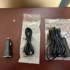 USB miniタイプB  B端子　電源ソケット・ケーブル　ドラレコ等の電源供給他　【新品未使用】の画像