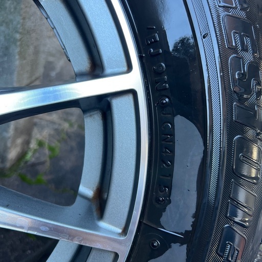 スタッドレスタイヤ　ホイール付き　195/65R15 4本セット　　ブリヂストン 