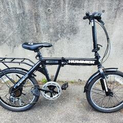B566 折り畳み自転車★HUMMER★6段変速★20インチ