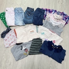 処分品☆女の子向け　まとめ売り　80〜90cm ブランド入り セット