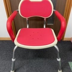 ☆値下げしました☆介護用　シャワーチェア　肘付き　中古品　安寿　...