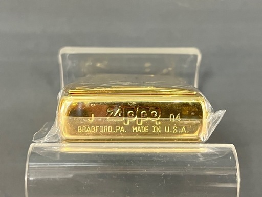 【愛品館 江戸川店】ジッポー 希少品 ジッポー 機動戦士ガンダム Z-GUNDAM  百式 GOLD MSM 00100 A.E.U.G専用ケース ID:107-050785-007