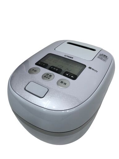 24R579 ジ3 TIGER タイガー 圧力IH炊飯ジャー アーバンホワイト JPD-A060 2020年製 3.5合炊き 中古品