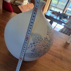 花瓶 かびん 焼き物 有田焼の画像