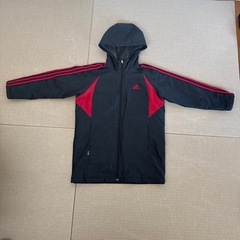 ベンチコート　140cm アディダス