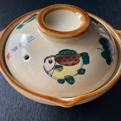 新品　土鍋　ラーメン鍋　カレー鍋　煮込み　ご飯　キャンプにも‼︎の画像