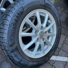 スタッドレスタイヤ　ホイール付き　195/65R15 4本セット　　ミシュラン