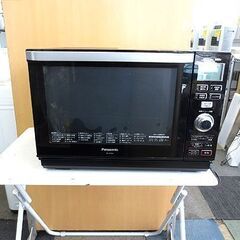 Panasonic オーブンレンジ 2018年製 NE-MS264-K 26L ブラック 角皿付き パナソニック 電子レンジ 黒 札幌東区 北20条店 の画像