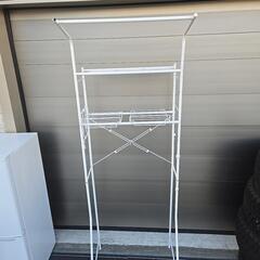 洗濯機ラック ホワイト