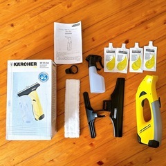 ケルヒャー KARCHER WV 50 PLUS  電動式窓用バキュームクリーナー