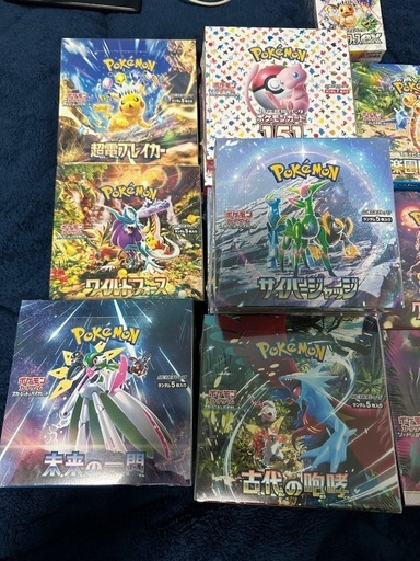 早い者勝ち！ポケモンカード　ボックス　シュリンク有