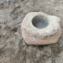 庭用 庭石 水鉢 差し上げます。の画像