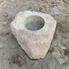 庭用 庭石 水鉢 差し上げます。の画像