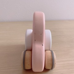 ベビー　手押し車　木製　おもちゃの画像