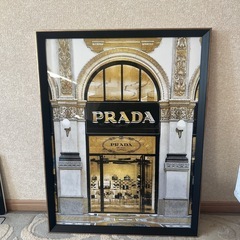 プラダ　アート　PRADA フランフラン PRADA プラダ アートパネル（レトロモダンなデザインがお部屋を