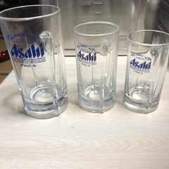 ビールジョッキ大中小セット新品