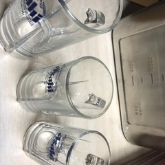ビールジョッキ大中小セット新品の画像