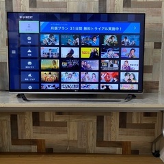 即日受渡❣️LG49 4K対応液晶テレビWチューナーYouTubeネトフリ