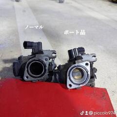 AddressV125G/Sスロットルボディーポート研磨