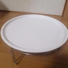 【お譲りできました】オーブンレンジ ターンテーブル　耐熱　丸皿　...