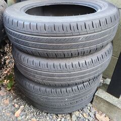 ダンロップ　エナセーブ　155/65R14 バリ山　ワゴンR　N...