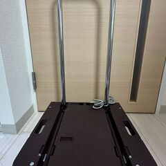 山善 折りたたみ台車 39×44cm 耐荷重80kg Carry...