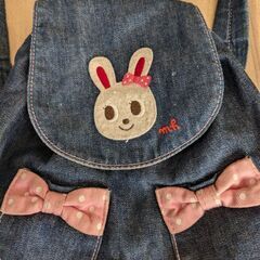 値下げミキハウス　リュックの画像