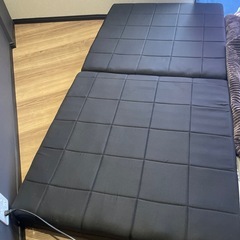 分離式、　　未使用　　シングルコイルクッション ベッド 
